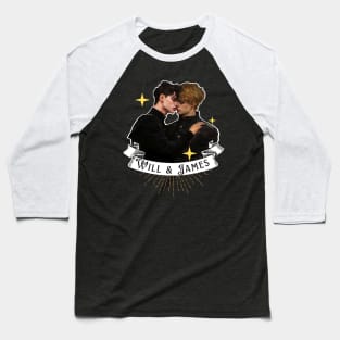 James & Will of the Book Dark Rise Baseball T-Shirt